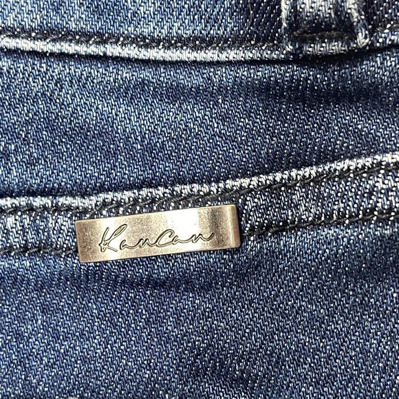 KanCan Ultra High Rise Slim Straight Distressed Cadence Jeans Sz 29 KC5217TD - Picture 6 of 9